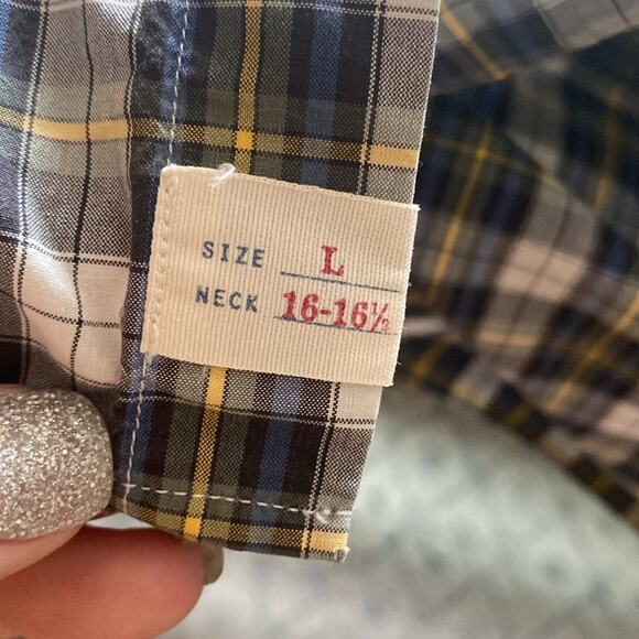 J CREW secret washed plaid button down shirt - Picture 5 of 5